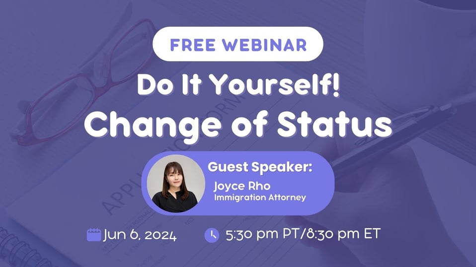 DIY: Change of Status steps break down