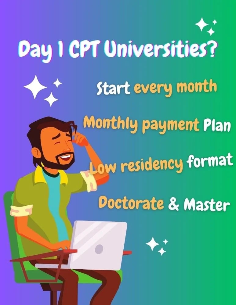 Day 1 CPT Universities