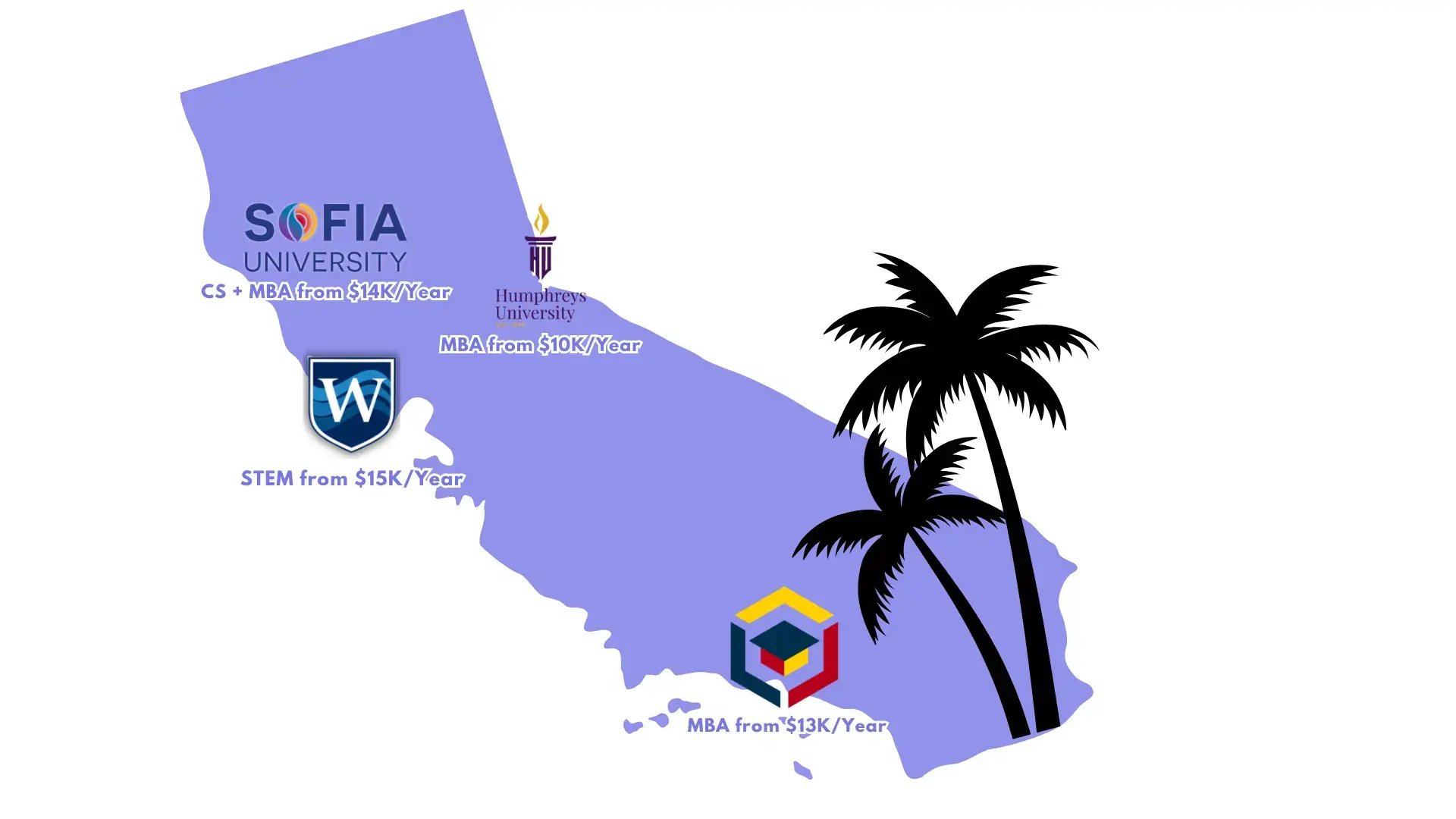 California University Map