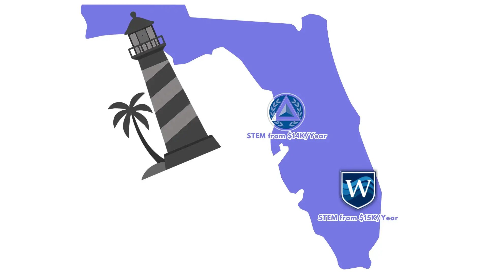 Florida University Map