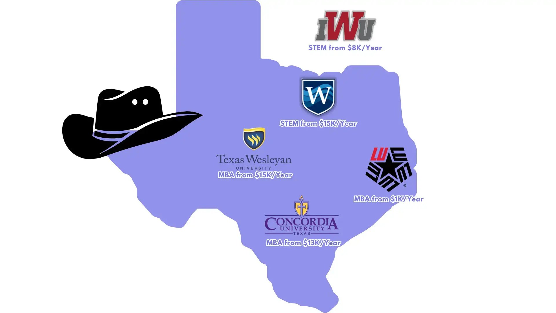 Texas University Map-3