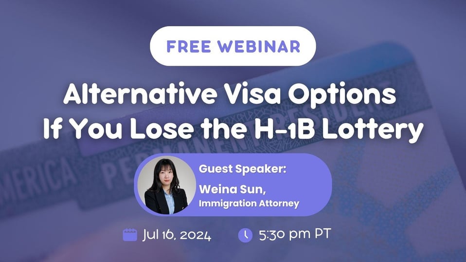 Alternative Visa Options If You Lose the H-1B Lottery