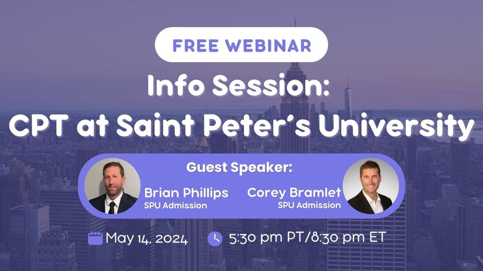 Info Session: CPT Programs at Saint Peter's University