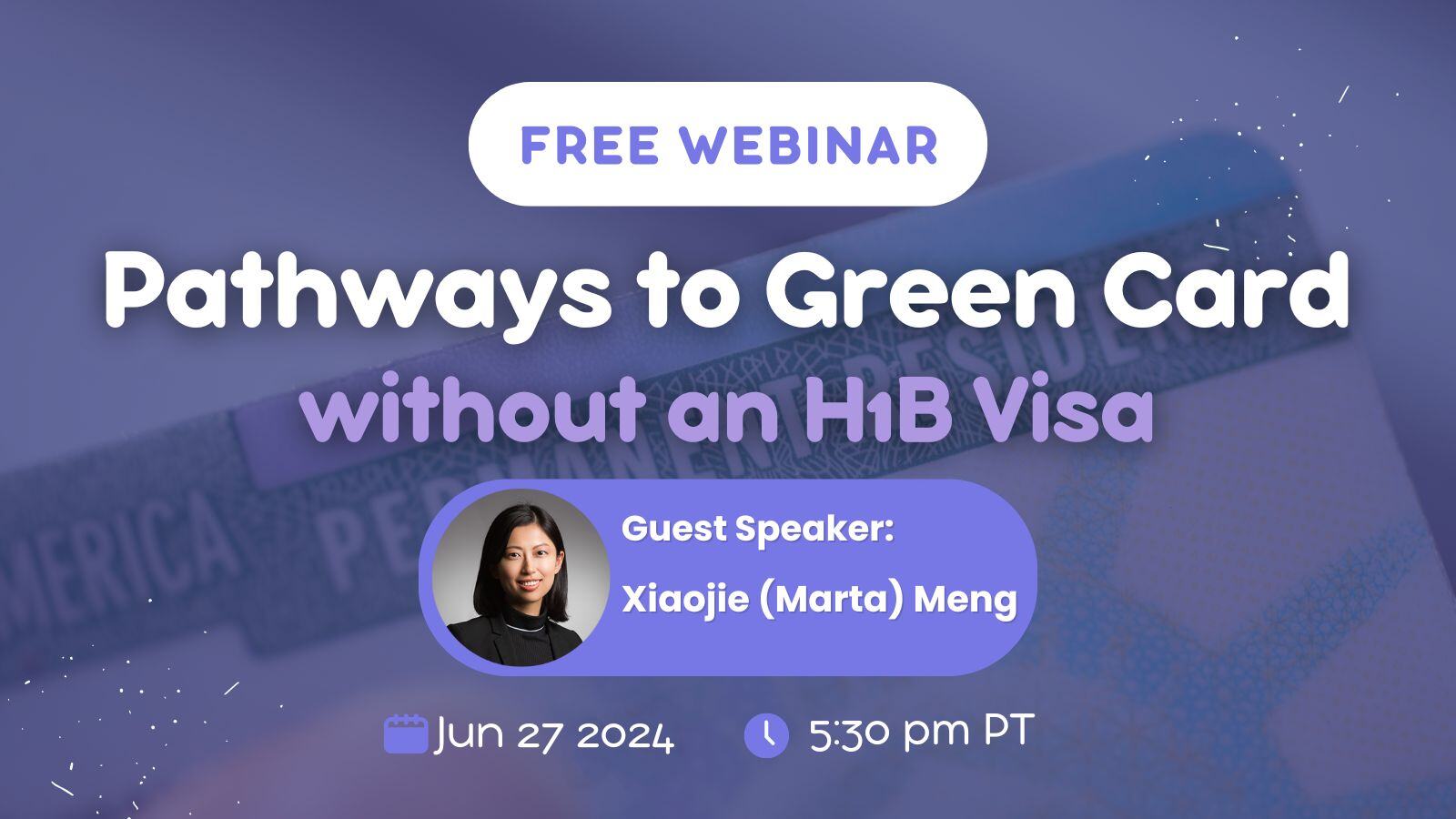 Pathways to Green Card without an H1B Visa