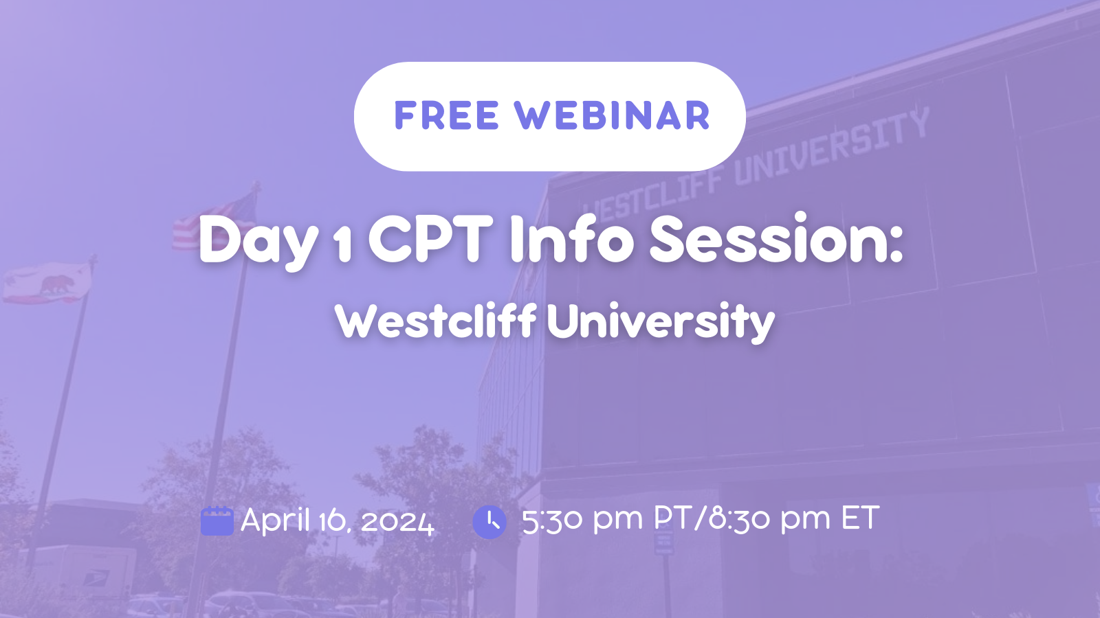 Info Session: Westcliff University 