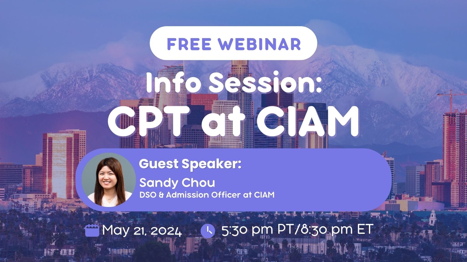 Info Session: CIAM - Understand CPT Authorization
