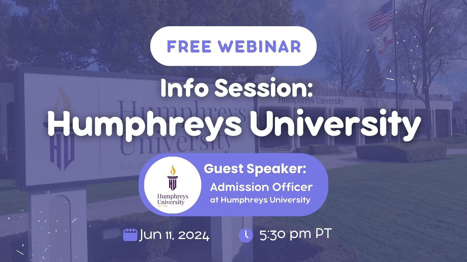 Info Session: Humphreys University