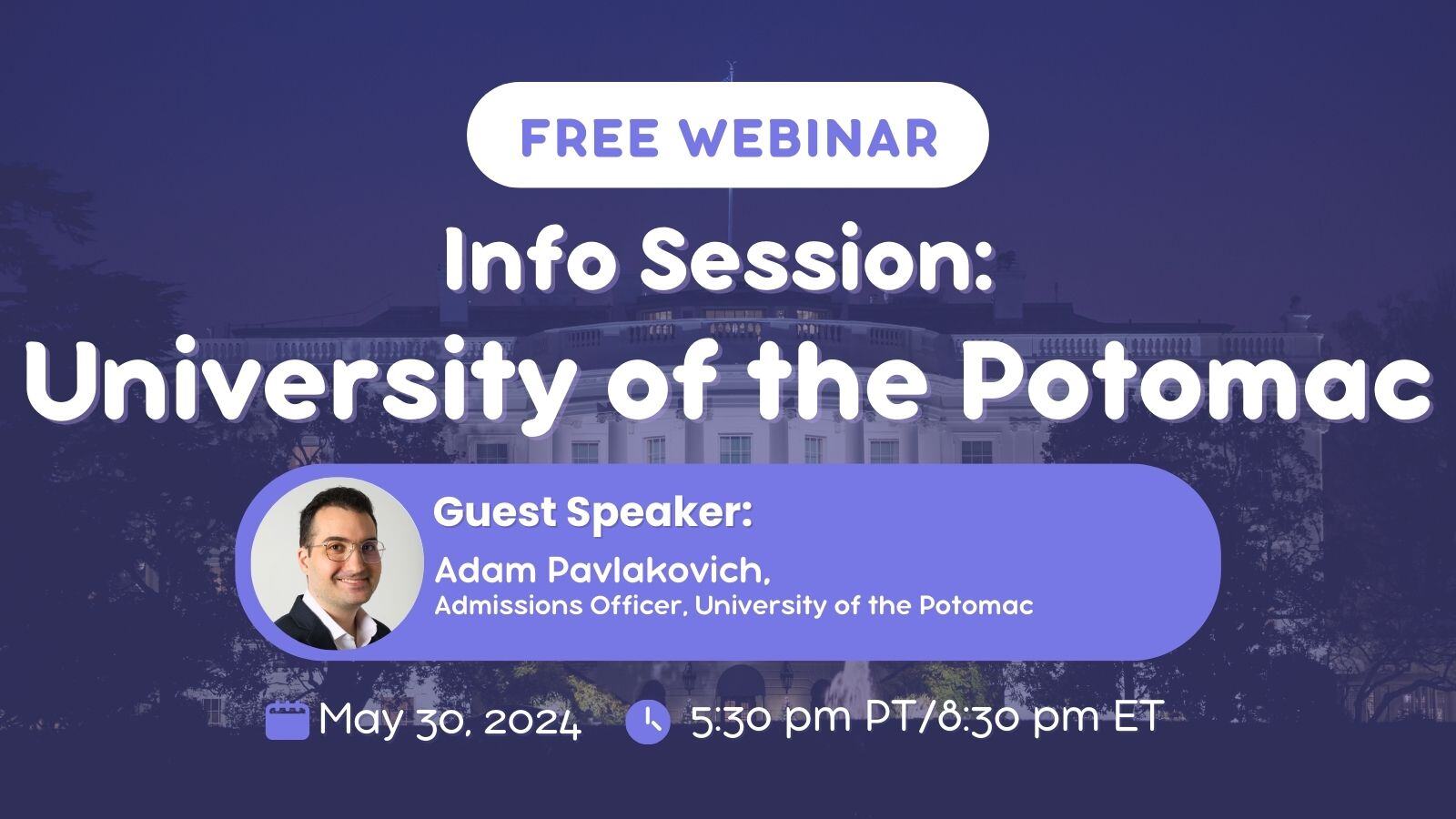 Info Session: University of the Potomac